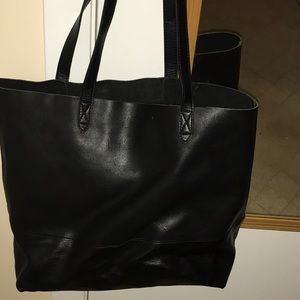 Purse leather black